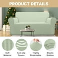 thumbnail image 3 of Sanmadrola 100% Waterproof Sofa Cover Non Slip Couch Cover Stretch Slipcover Leakproof Couch Protector for Kids Dogs Cats Pets, Grass Green, Sofa, 3 of 11