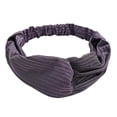 thumbnail image 1 of Diademas de Moda Jinwen Banda para el Cabello de las Mujeres Gris Oscuro, 1 of 7
