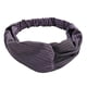 thumbnail image 1 of Diadema elástica Hugo Boho Knot Gris para mujer, 1 of 7