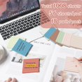 thumbnail image 3 of ( ) Lined Sticky Notes x in Post Vintage Colors Sticky Pads Strong Adhesive Recyclable Self-Stick Pads Easy to Post for Home Office Notebook, 3 of 7