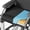 Black, variant on Vcomsoft Gel-Infused Seat Cushions 3-Layer Breathable Seat pad 4'' Thick with Handle for Wheelchair, Office Chair,Gaming Chair & Car Seat –Cooling Support Coccyx& Sciatica Relief( Grey)