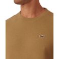 thumbnail image 2 of Lacoste BEIGE Men's Waffle-Knit Thermal Sleep Shirt, US Large, 2 of 4