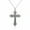 cross necklace, variant on 2025 New Trendy Cross Pendant Drop Earrings For Women Baroque Fashion Vintage Dangle Goth Necklace Religious Jewelry Gift
