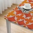thumbnail image 5 of HAOXIT Fall Tablecloth , Table Cloth Square Tables for Fall Decorations, Orange Waterproof Rectangle Tablecloth Decor for Thanksgiving Gift 36*36, 5 of 8
