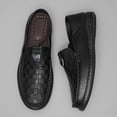 thumbnail image 3 of Men's Casual Loafers Slip On Leather Shoes Comfortable Driving Shoes Male Moccasins Classic Penny Loafer Flats Boat Shoes, 3 of 10