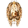 thumbnail image 2 of Jesus Light of Heaven Christmas Wall Hanging, Religious Illuminated Nativity Decor, Christmas Stairway Wall Decoration for Home Entryway, Living Room, Hallway and Seasonal Faith Display (F), 2 of 6