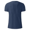 thumbnail image 4 of Vetsdori Men's Short Sleeve Crew Neck Graphic Print Shirt - Gym Sports Wear (Regular Fit), 4 of 5