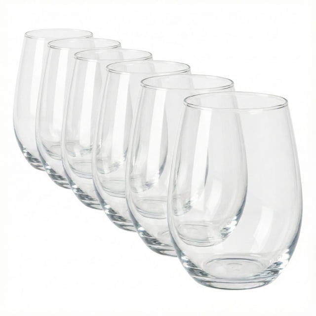 Vaso Napoli de Vidrio 530 ml 6 Piezas
