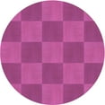 thumbnail image 1 of Ahgly Company Machine Washable Indoor Round Transitional Deep Pink Area Rugs, 5' Round, 1 of 7