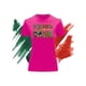 thumbnail image 1 of Playera Blusa Impresion Chin... Como mi Madre De Fiestas Patrias Mexico Septiembre Independencia Color Fucsia Talla Chica Marca Emil SaEs, 1 of 4