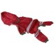 thumbnail image 4 of Chubasquero para mascotas, impermeable de una sola capa de PVC para cachorros, impermeable brillante y seguro, 4 of 8