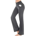 thumbnail image 4 of Yoga Pants With Pockets High Waisted Workout Pants For Women Work Pants Dress Pants, 4 of 4