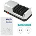 thumbnail image 4 of Electric Knife Sharpener Multifunctional 3-Stage Slots Kitchen Knives Sharpening System, 4 of 8