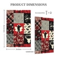 thumbnail image 3 of Wildlife Wood Plaid And Lumberjack Symbols No Device Blank Wall Plate 1 Gang Decorative Electrical Outlet Light Switch Cover Switchplate, 3 of 5