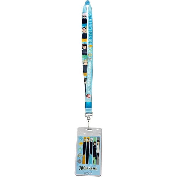 Lanyard - Jujutsu Kaisen S2 - Geto & Gojo With Classmates Color With Name Art