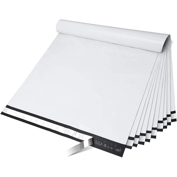 Poly Mailers Large 19x24” 50 Pack, XL Shipping Package Envelopes,Strong Adhesive Sealing, Waterproof Postal Mailing Bags for Clothing, Return, Accessories