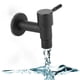 thumbnail image 1 of Grifo De Agua Fría Simple Y Rápido Negro, Ergonómico, Grifo De Acero Inoxidable Sus304, Para , Inodoro, Balcón, Cocina Con Proceso De, 1 of 7