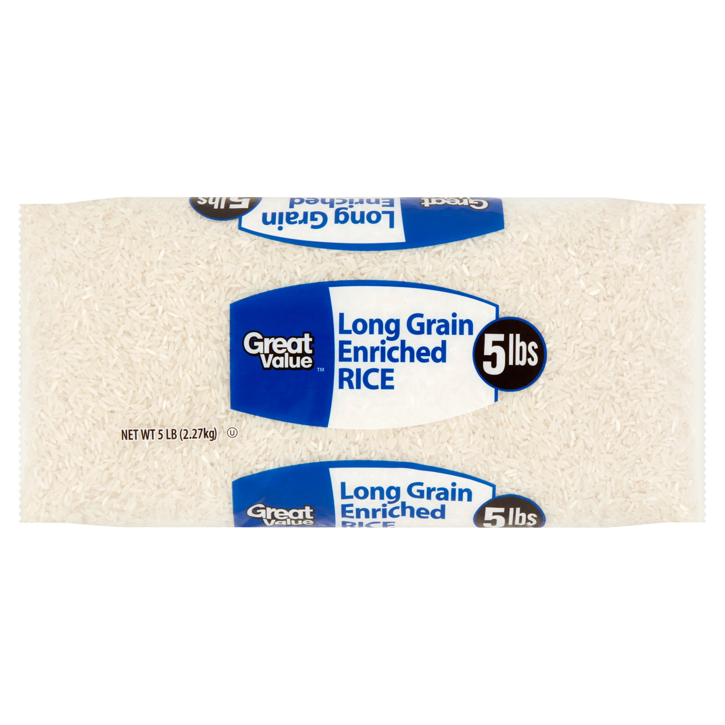 Great Value Long Grain Enriched Rice, 5 lb by Wal-Mart Stores, Inc.