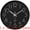 Black, variant on Unique Bargains Silent Non-Ticking Modern Battery Operated Wall Clock Black