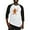Black/White, variant on CafePress - Oh Snap Gingerbread Man Baseball Tee - Cotton Baseball Jersey, 3/4 Raglan Sleeve Shirt