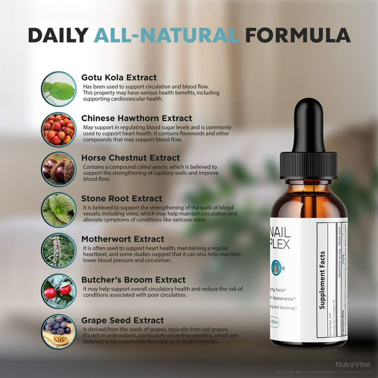 2 Pack) Pronail Complex - Pro Nail Complex Drops - Advanced