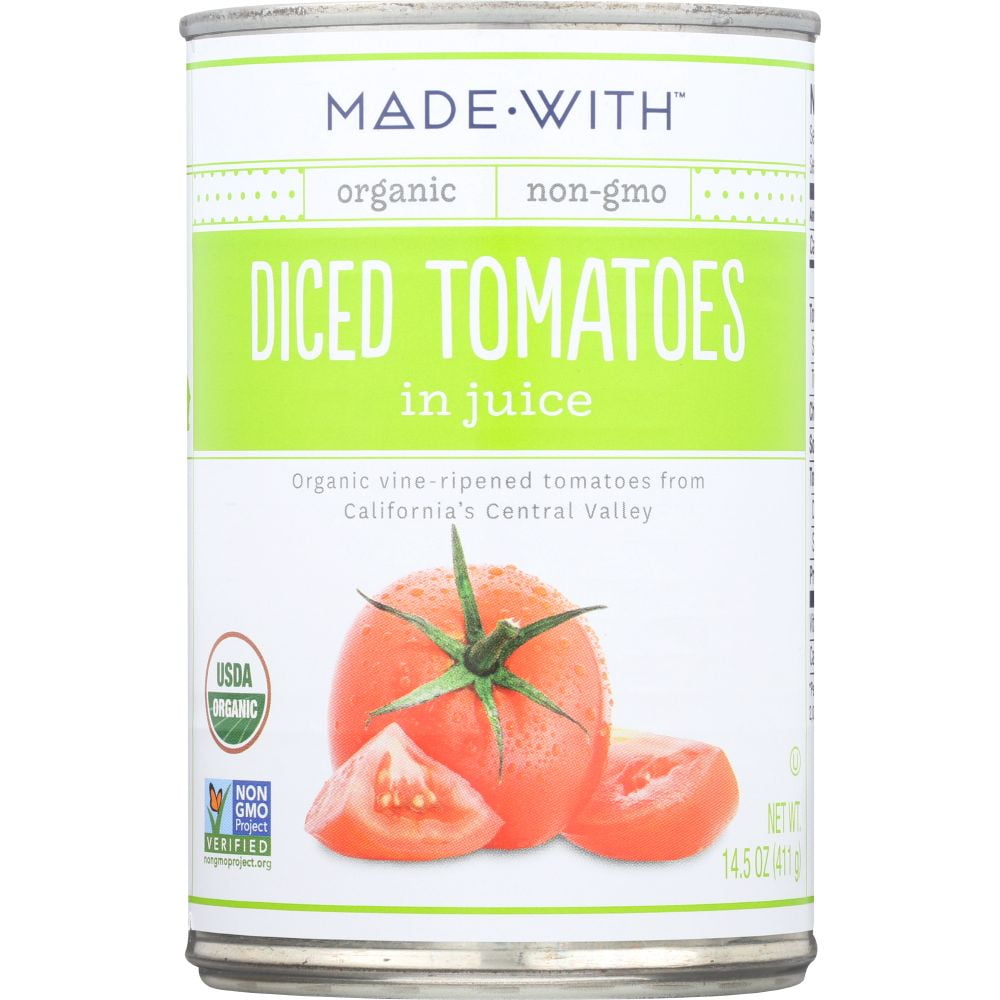Made With Diced Tomatoes In Juice, 14.5 Oz (Pack Of 12)