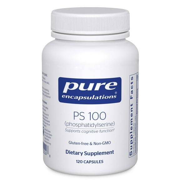 Pure Encapsulations PS 100 | Phosphatidylserine Amino Acid Supplement for Brain and Memory* | 120 Capsules
