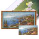 thumbnail image 1 of Hilo Algodón Bordado Punto Cruz Mediterráneo Contado 14 Quilates 105x56cm, 1 of 9