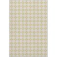 thumbnail image 2 of Addison Rugs Mayfield Washable Transitional Modern Squares Gold Rectangle Rug, 3' x 5', 2 of 6