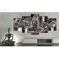 thumbnail image 2 of Tiptophomedecor Stretched Canvas Zen Art - Silver Serenity - Stretched & Framed Ready To Hang Art, 2 of 4