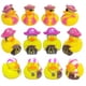 thumbnail image 1 of Patitos de goma geniales para niñas (2 "") tamaño estándar. (Paquete de 12) lindos juguetes de piscina para bañera de pato. (Patos de goma de niña pirata), 1 of 5
