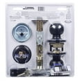 thumbnail image 3 of Brinks Commercial Matte Black Knob and Deadbolt Set 2 in., 3 of 4
