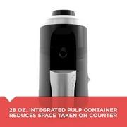BLACK+DECKER Fruit and Vegetable Juice Extractor, Black, JE2200B
