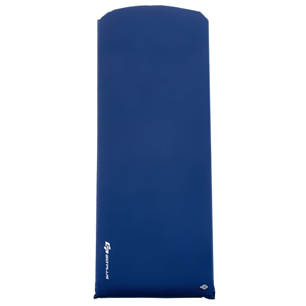 Aimee Lii Self-inflating Lightweight Folding Foam Sleeping Cot with Storage Bag, Outdoor Portable Camping Bed for Sleeping Hiking Travel, Blue Aimee Lii Self-inflating Lightweight Folding Foam Sleeping Cot with Storage Bag, Outdoor Portable Camping Bed for Sleeping Hiking Travel, Blue