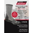 thumbnail image 6 of Genuine Dickies Men's Wool Thermal Crew Sock, 3 Pack, Shoe Size 6-12, 6 of 6