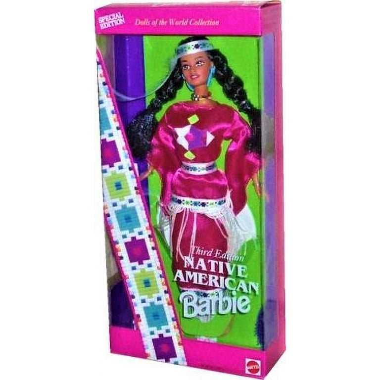 Third edition native american barbie hotsell