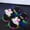 Black1, variant on Boys Girls Light Up Slippers Motion Sensor LED Slides with Cartoon Pattern Non- Sole, Indoor Outdoor Use(35,Yellow2)