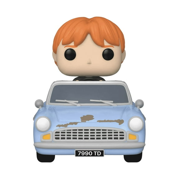 Funko Pop! Ride Super Deluxe: Harry Potter Chamber of Secrets 20th Anniversary - Ron with Car Vinyl Figure