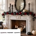 thumbnail image 5 of Nkmbld Halloween Garlands for Decoration, Faux Hanging Vines for Table Centerpiece, Fireplace, Mantel Porch Indoor Outdoor Halloween Thanksgiving Decor, 5 of 5