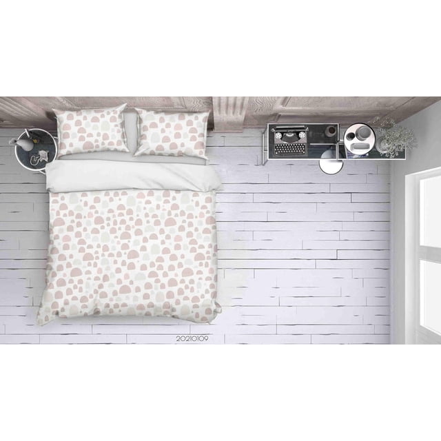 3D Cartoon Pattern Quilt Cover Set Bedding Set Duvet Cover Pillowcases 32 LQH