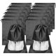 thumbnail image 1 of 12pcs Shoe Bags For Travel - Large Dustproof Drawstring Shoes Pouch Packing Organizers For Men & Wom, 1 of 5