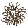thumbnail image 1 of 100 Uds. De protectores fabricación tobilleras DIY Bronce Zulema Bucles de protección de alambre, 1 of 8