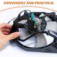 thumbnail image 3 of SOPOTUTU 2Pcs Heavy Duty Black Ceiling Fan Mounting Brackets Universal Kit for Fan and Light Fixture Support, 3 of 7