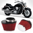 thumbnail image 4 of SHENMO Mushroom Head Engine Air Cleaner Filter Accessory Fit for Honda51mm/2.01in, 4 of 6