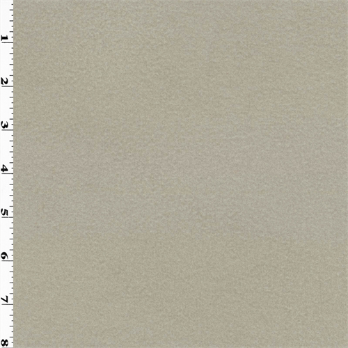 Double Sided Sweatshirt Fleece Gray, Fabric By the Yard