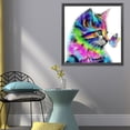 thumbnail image 4 of Cuadros Decorativos Kit de punto de cruz con estampado de animales Arte abstracto Wdftyju pintura de animales kit de bordado de 11CT costura artesanal, 4 of 9