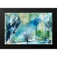 thumbnail image 2 of Carol Robinson 14x11 Black Modern Wood Framed Wall Art Titled - Rain in the Country, 2 of 5