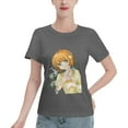 thumbnail image 1 of Women's Basic Short Sleeve T-Shirt Cardinal Girl Sakura, 1 of 6