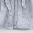 thumbnail image 5 of NOLDARES Kids Little Boys Girls Cartoon Hooded Bathrobe Toddler Robe Pajamas Sleepwear,Grey,7-9 Y, 5 of 6