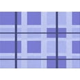 thumbnail image 1 of Ahgly Company Indoor Rectangle Patterned Blue Angel Blue Area Rugs, 8' x 10', 1 of 6